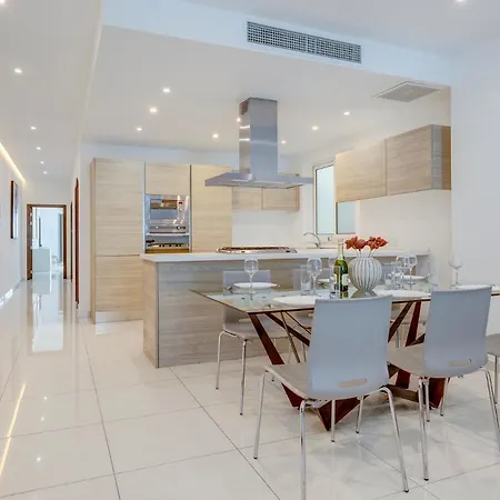 Superlative Maisonette Steps To St Georges Bay Saint Julian's